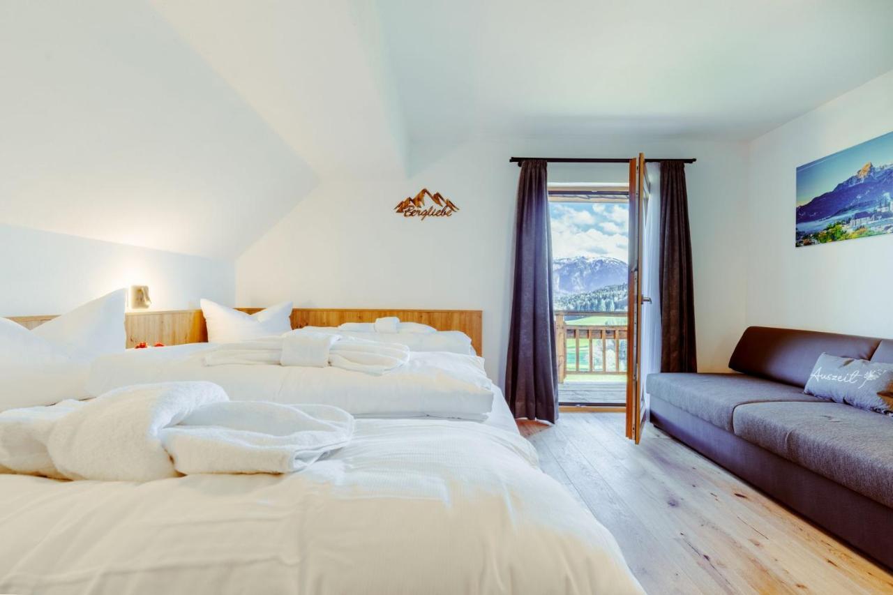 Das Salzburgblick Bed and Breakfast Ainring Buitenkant foto